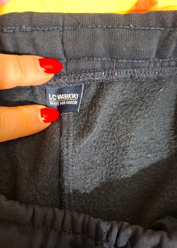 Erkek Çocuk Siyah Rahat Kesim Eşofman Altı - Görsel 3