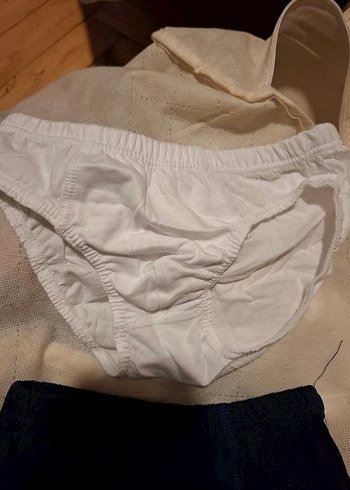 Beyaz ve Lacivert Çocuk Külot Takımı - Görsel 2