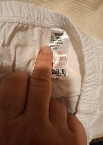 Beyaz ve Lacivert Çocuk Külot Takımı - Görsel 5