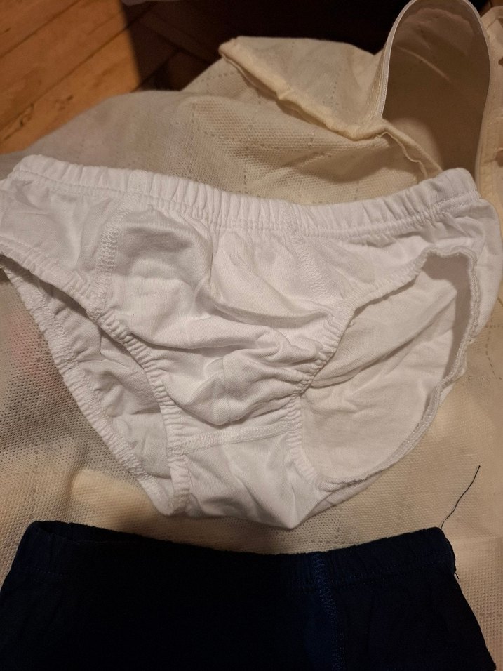 Beyaz ve Lacivert Çocuk Külot Takımı - Görsel 2