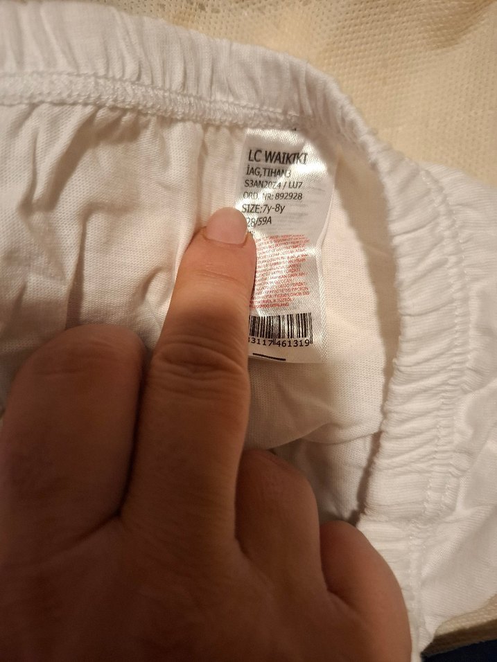 Beyaz ve Lacivert Çocuk Külot Takımı - Görsel 5