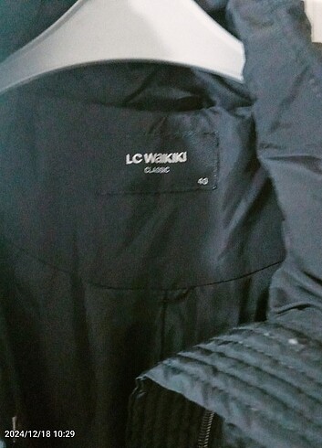 l Beden siyah Renk LCW Waikiki siyah mont