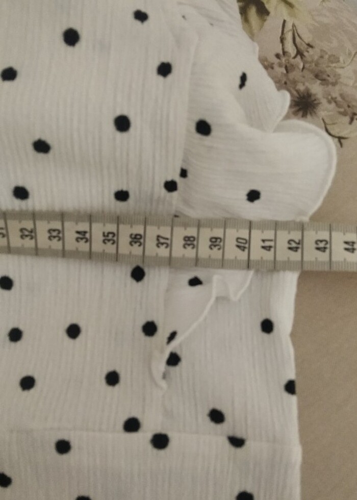 Puantiyeli elbise - Görsel 4