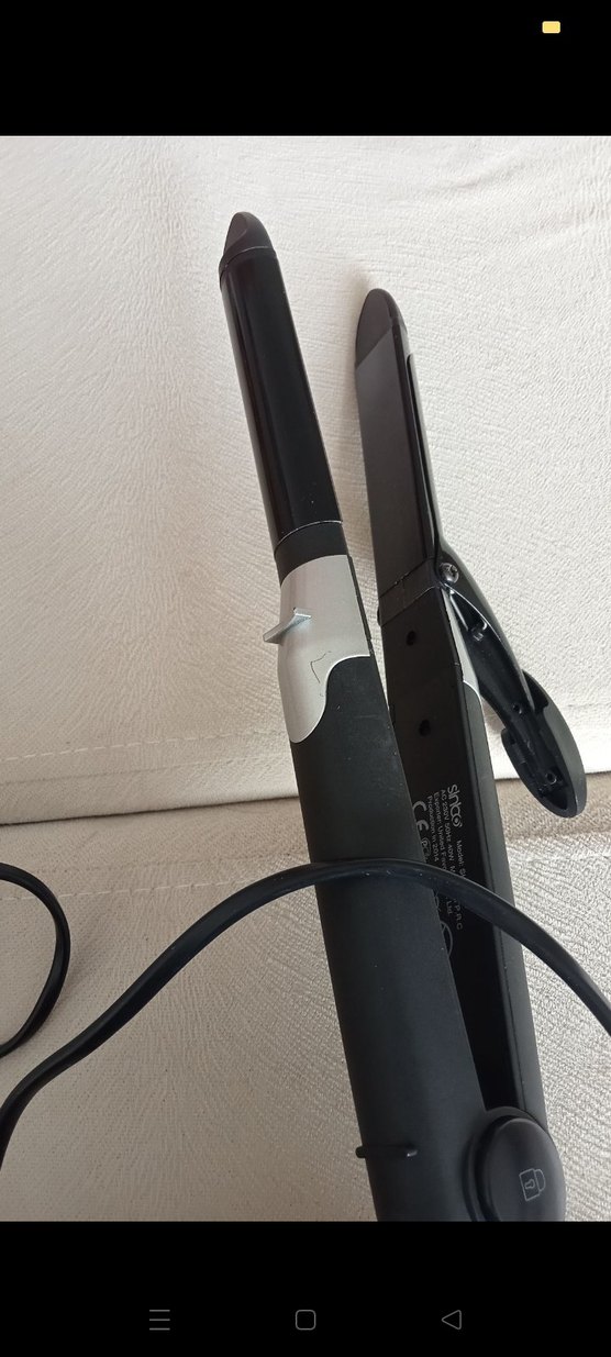 Sinbo Siyah-Gri Saç Düzleştirici - Görsel 3