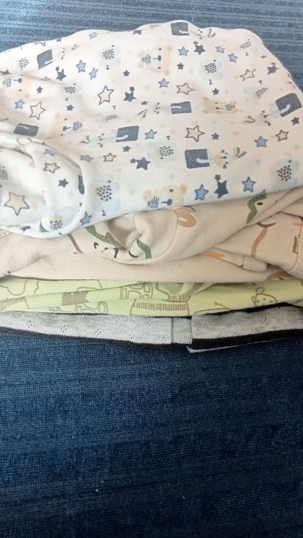 Bebek Erkek Kısa Kollu Örme Tişörtler - Görsel 3