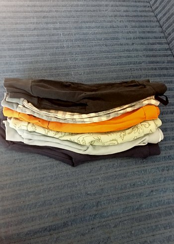 Erkek Çocuk Kahverengi Örme Pijama Altı - Görsel 2