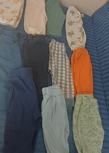 Erkek Çocuk Kahverengi Örme Pijama Altı - Görsel 3