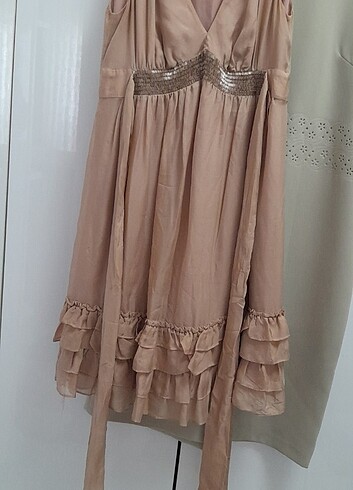 Mango Şifon mango 38 40 bedene uzun 