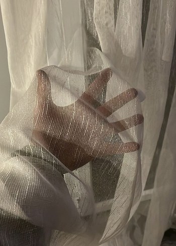 rustik tül perde - Görsel 5