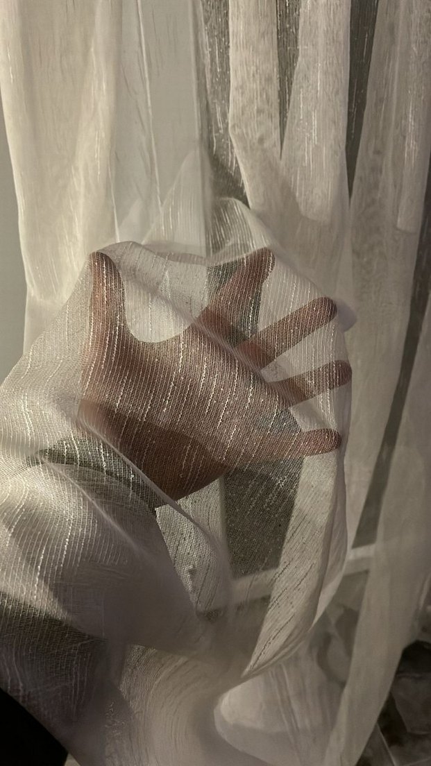 rustik tül perde - Görsel 5