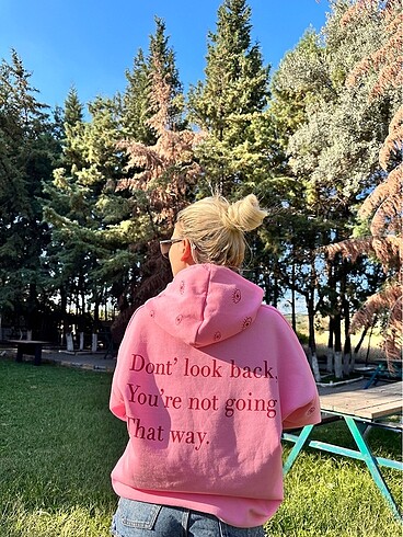 m Beden pembe Renk Pembe Sweatshirt