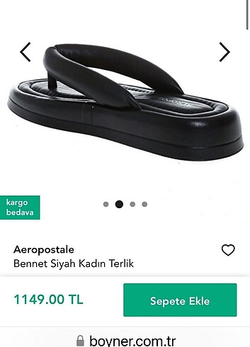 Aeropostale #parmakarası #terlik 