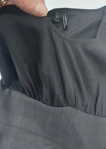 Kolsuz Midi Ofis Elbisesi - Görsel 5