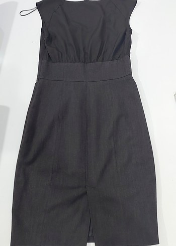 Kolsuz Midi Ofis Elbisesi - Görsel 7