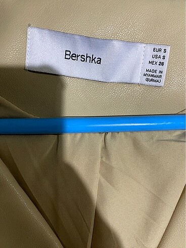 Bershka bershka krem deri ceket