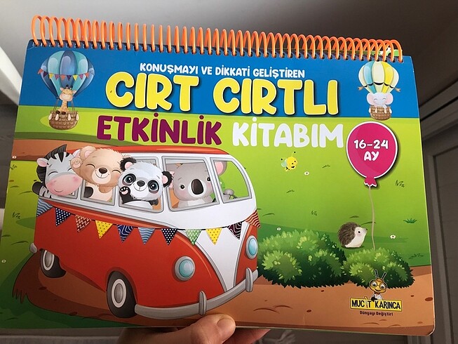 Cırt cırtlı etkinlik kitabı