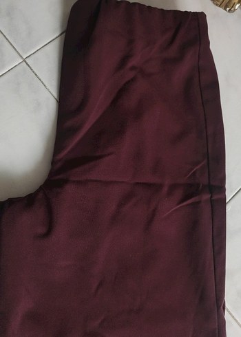 xs Beden bordo Renk Bordo Pantolon