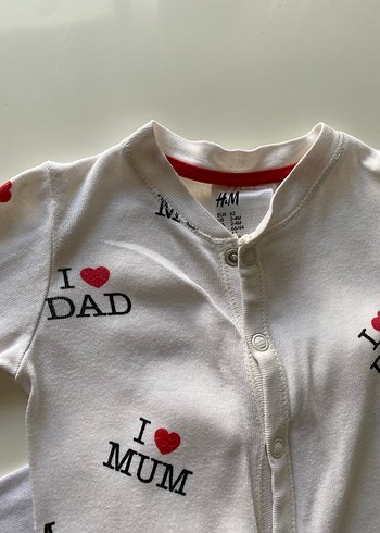 Uzun Kollu Pamuklu Bebek Tulum - Beyaz - Görsel 3