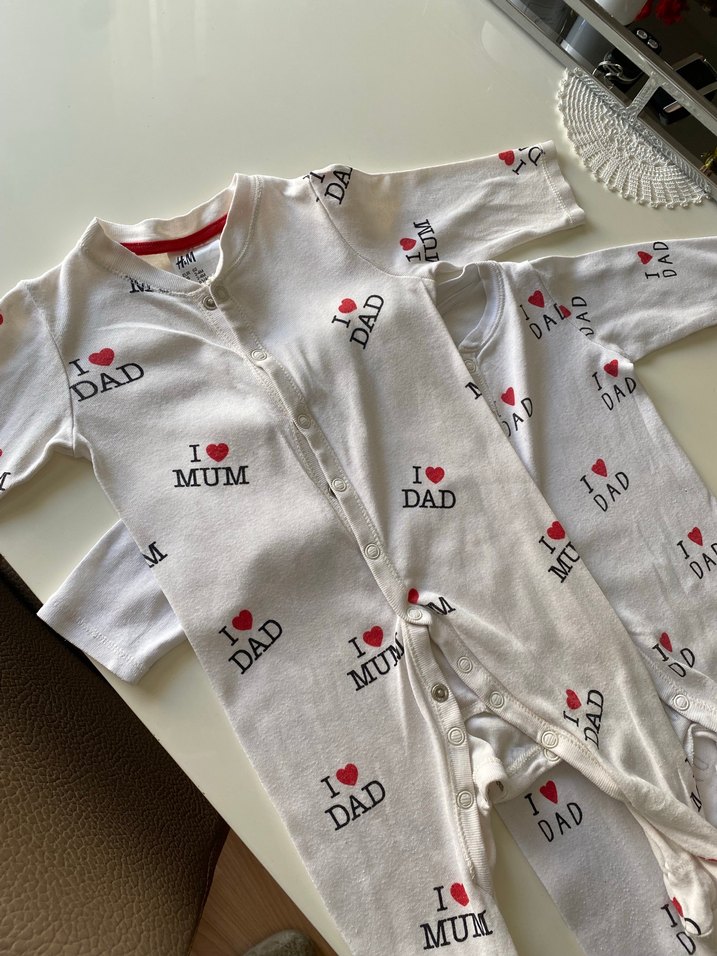 Uzun Kollu Pamuklu Bebek Tulum - Beyaz - Görsel 2