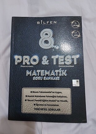 Pro&Test Matematik soru bankasi (8.sinif)