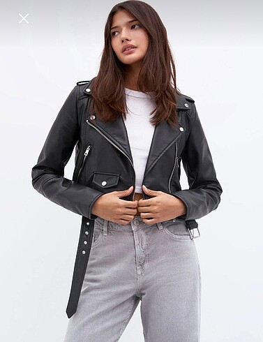 Pull and Bear deri ceket