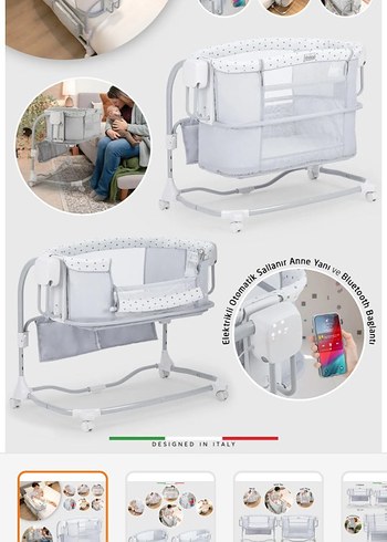 Elele Nova 3in1 Beşik Yatak - Görsel 13