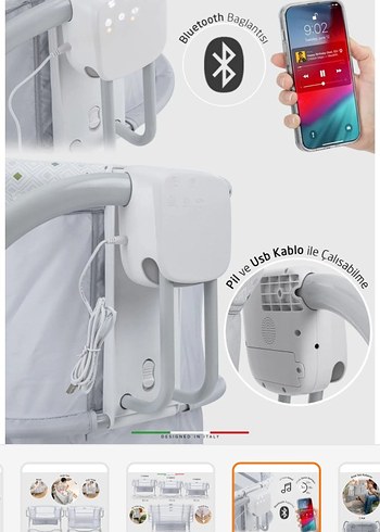 Elele Nova 3in1 Beşik Yatak - Görsel 16