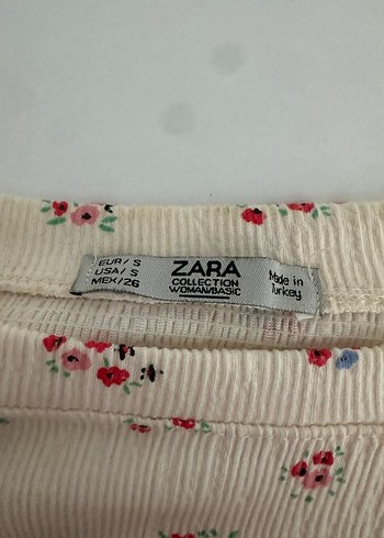 Kısa Kollu Baskılı Beyaz Kız Tişörtü - Görsel 7