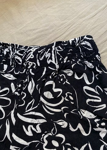 Siyah Mini Şort - Görsel 2