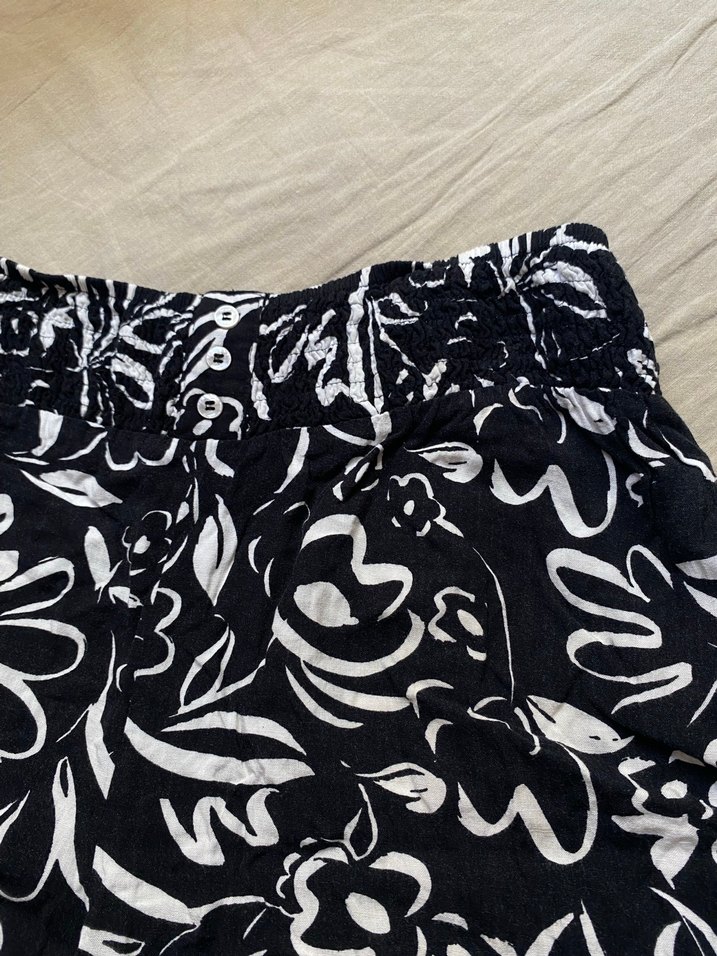 Siyah Mini Şort - Görsel 2