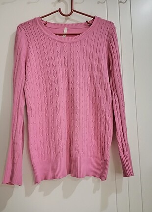 SEKER PEMBE TRİKO KAZAK