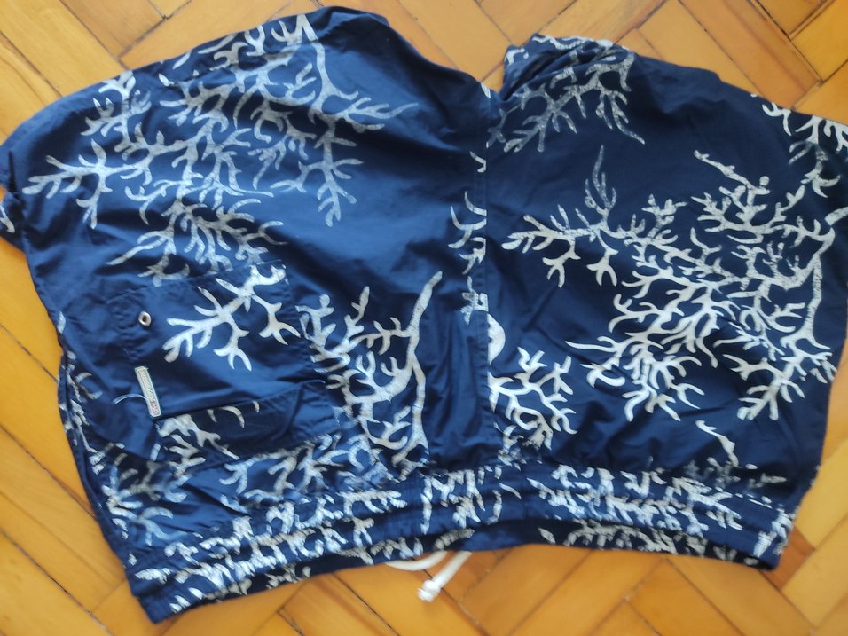 Bohem Desenli Lacivert Erkek Mayo Şortu - Görsel 3