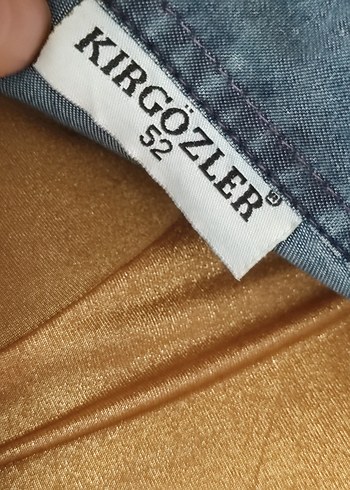 52 Beden mavi Renk Düğmeli Mavi Kadın Denim Ceket