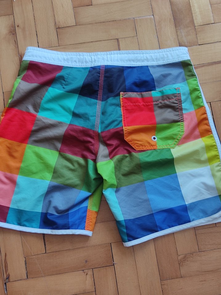 Renkli Erkek Deniz Şortu - Görsel 2