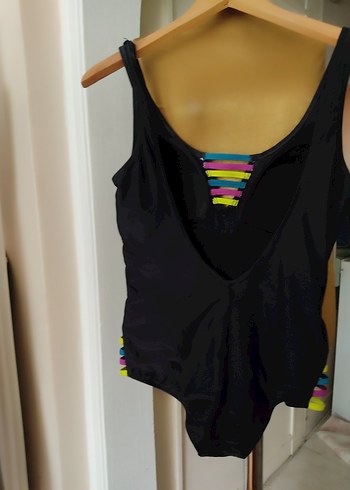 Çok Renkli Kadın Spor Mayo Velcro Detaylı - Görsel 5