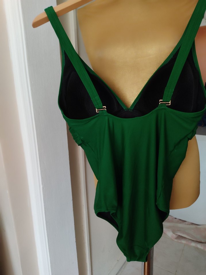 sunset Tokalı Yeşil Midi Mayo - Görsel 3