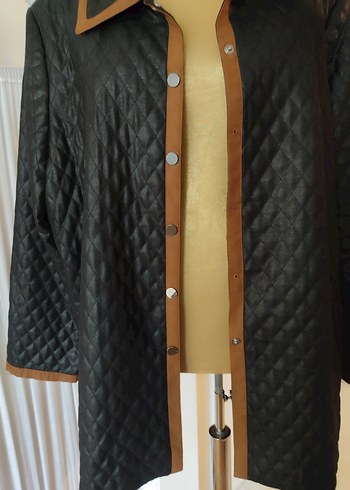 Düğmeli Kahverengi erkek Ceket - Görsel 4