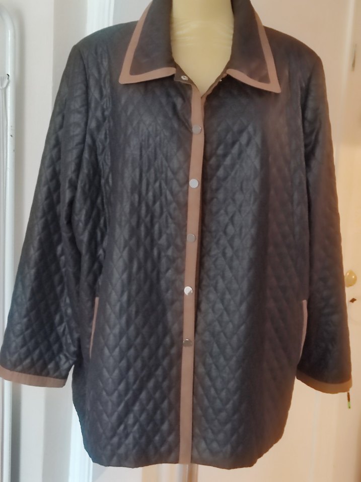 Düğmeli Kahverengi erkek Ceket - Görsel 2