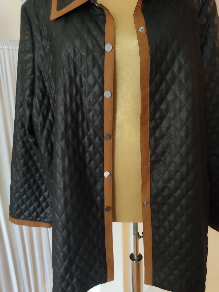 Düğmeli Kahverengi erkek Ceket - Görsel 4