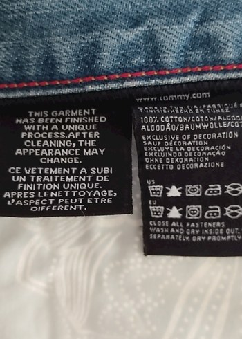 Tommy Hilfiger kot Pantolon - Görsel 9