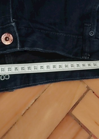 Erkek Siyah Bol Kesim Denim Pantolon - Görsel 4