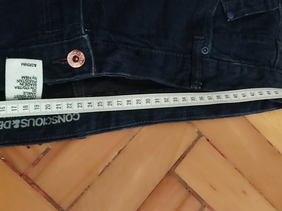 Erkek Siyah Bol Kesim Denim Pantolon - Görsel 4