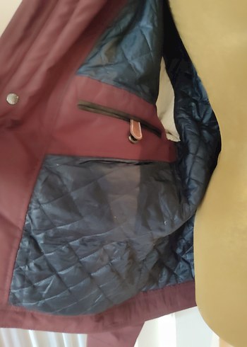 Bordo Düğmeli Erkek Ceket - Görsel 7