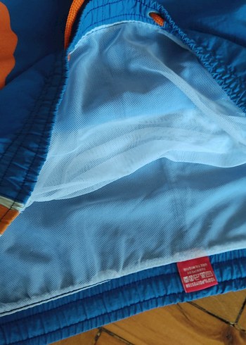 Mavi Kemerli Mini Erkek Mayo - Görsel 4