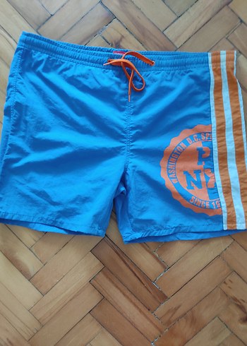 Mavi Kemerli Mini Erkek Mayo - Görsel 6