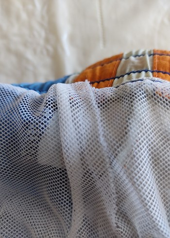 Mavi Kemerli Mini Erkek Mayo - Görsel 10