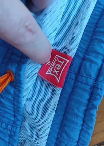 Mavi Kemerli Mini Erkek Mayo - Görsel 5