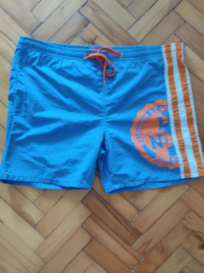 Mavi Kemerli Mini Erkek Mayo - Görsel 2