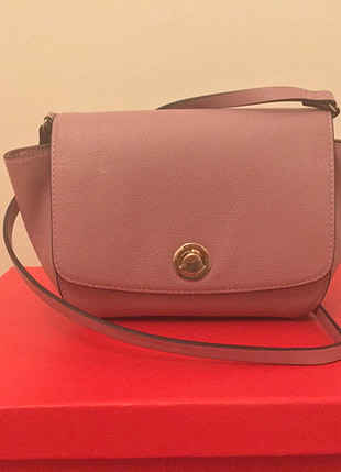 H&M Pembe h&m askılı çanta küçük