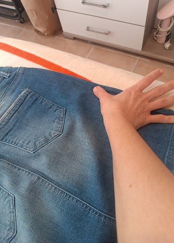 Mavi Rahat Kesim etek - Görsel 4